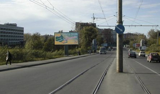 Билборд на мосту Кузнечевский (въезд), сторона Б