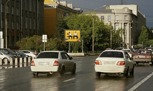 Реклама на ситибордах в Красноярске