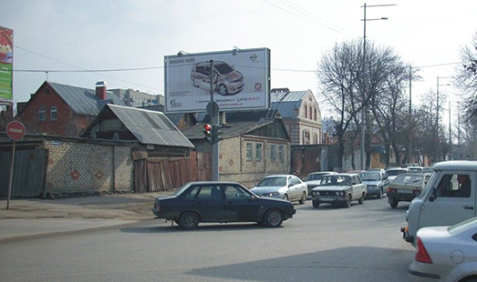 Билборд на щит на ул. Соколовая / ул. Симбирская, сторона Б