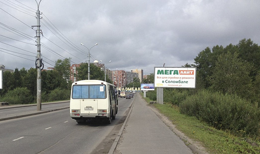 Щит на мосту Кузнечевский (съезд), сторона А