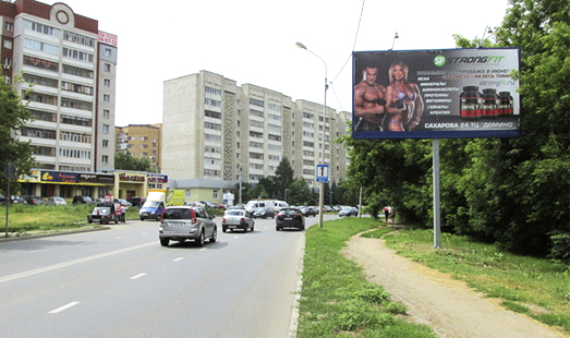 Пример размещения рекламы на щитах в Казани