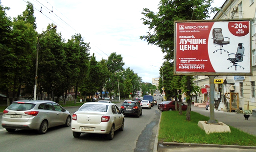 Пример рекламы на ситибордах в Костроме
