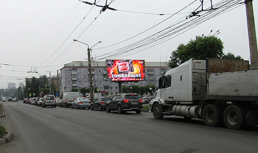 реклама на цифровом билборде на пр-те Свободный 48