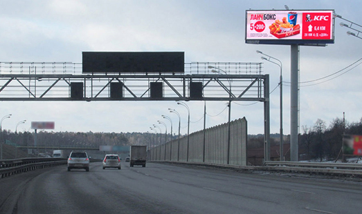 Пример размещения на цифровых суперсайтах на Новокаширском шоссе