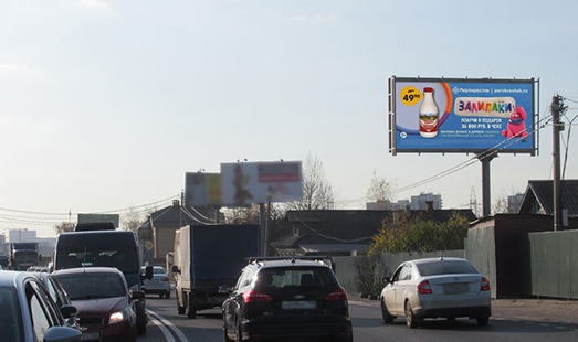 Пример размещения на цифровых суперсайтах на Щелковском шоссе