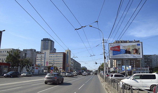 Реклама на цифровых щитах в Новосибирске