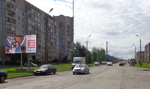 Билборд на ул. Рокоссовского напротив дома №3, сторона Б