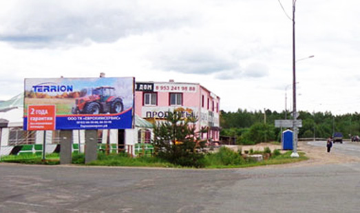 Билборд на Ленинградском шоссе (Череха), сторона Б