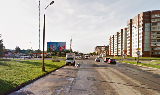 Билборд на ул. Рокоссовского, д. 1, сторона Б