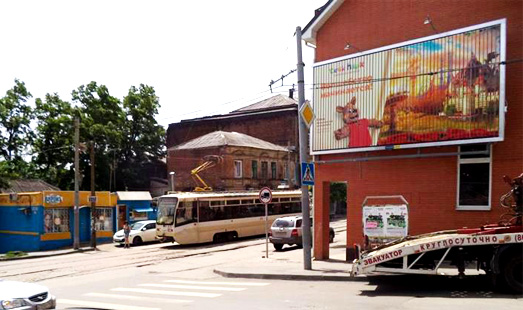 Пример размещения рекламы на щитах в Ростове-на-Дону