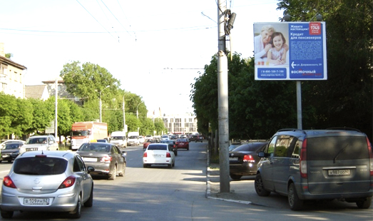 Пример рекламы на ситибордах в Рязани