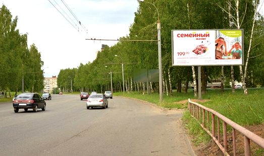 Пример размещения рекламы на щитах в Рыбинске
