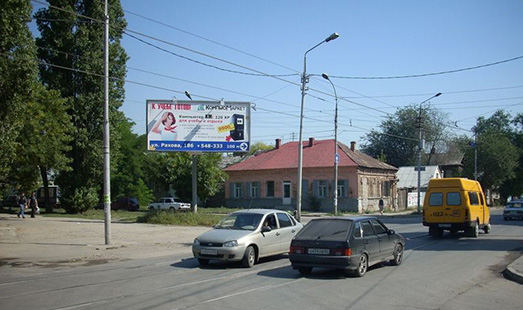 Билборд на ул. Б. Горная / ул. им. Рахова В.Г. (сквер), сторона Б