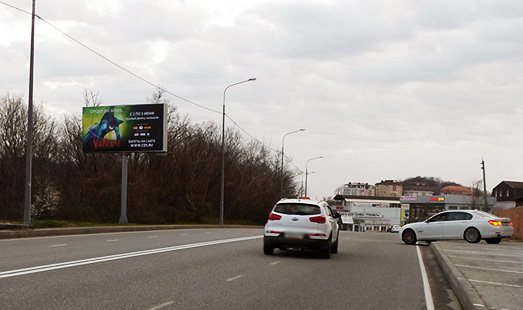 билборд на ул. Транспортная, БМВ центр, cторона Б