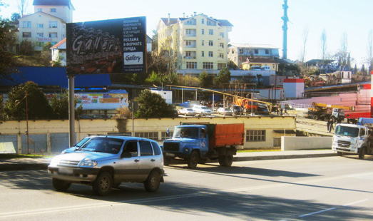 щит на Траспортной ул., д. 2 (рядом гипермаркет Магнит, к Краснодарскому кольцу), cторона Б