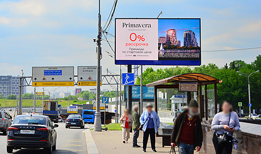 Новые digital-билборды 3х6 м в Москве